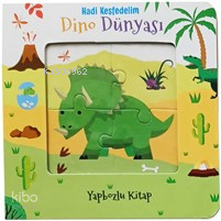 Hadi Keşfedelim - Dino Dünyası Yapbozlu Karton Kitap