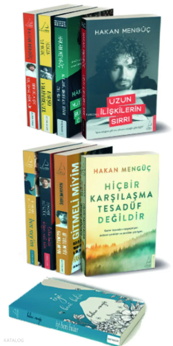 Hakan Mengüç Kitap Seti (8 Kitap - Defter Hediyeli)