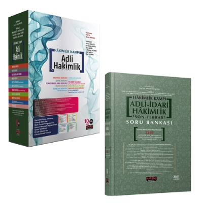 Hakimlik Kampı Adli+Son Tekrar Soru Bankası Seti 2021
