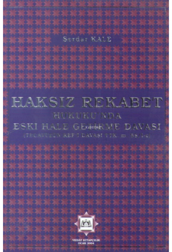 Haksız Rekabet Hukuku'nda Eski Hale Getirme Davası