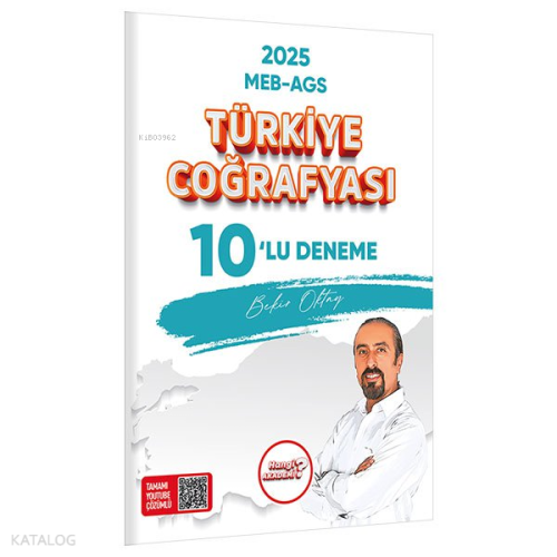 Hangi KPSS 2025 MEB-AGS Türkiye Coğrafyası Video Çözümlü 10 Deneme Sınavı