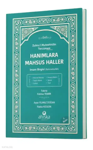 Hanımlara Mahsus Haller (Ciltli)
