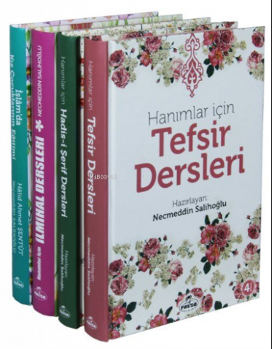 Hanımlara Tefsir, Hadis, İlmihal Eğitim Seti 4 Kitap