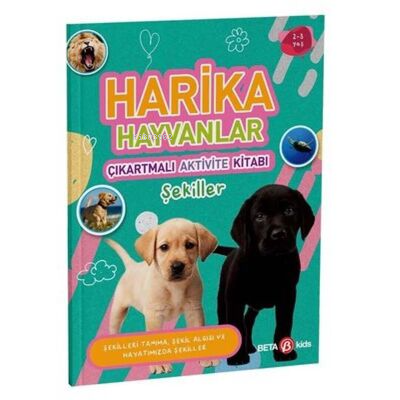 Harika Hayvanlar - Çıkartmalı Aktivite Kitabı