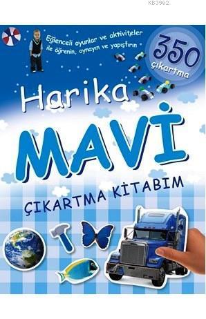 Harika Mavi Çıkartma Kitabım