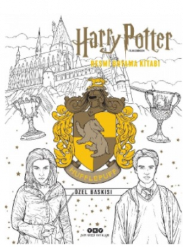 Harry Potter Filmlerinden Resmi Boyama Kitabı – Hufflepuff Özel Baskısı