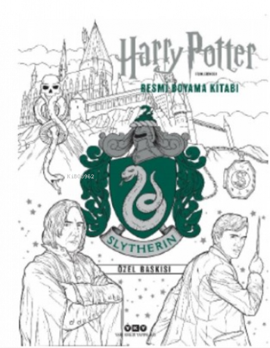 Harry Potter Filmlerinden Resmi Boyama Kitabı – Slytherin Özel Baskısı