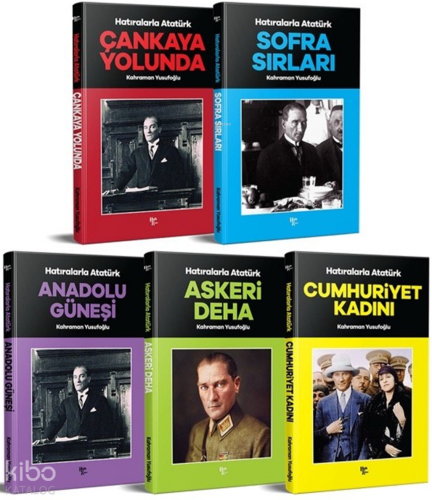 Hatıralarla Atatürk Seti - 5 Kitap