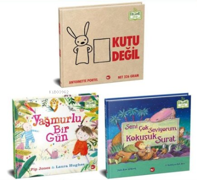 Hayal Gücümü Geliştiriyorum Seti - Organik Kitap (3 Kitap Takım)