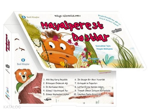 Hayalperest Dostlar Serisi Seti - 10 Kitap Takım Kutulu
