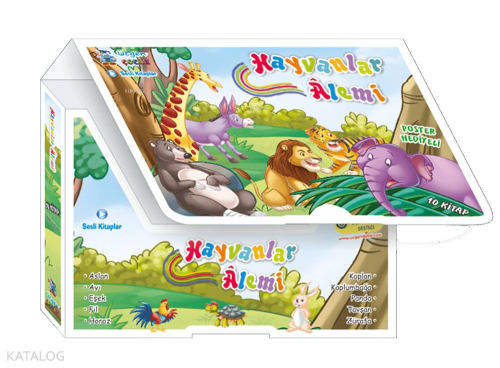 Hayvanlar Âlemi – Kutulu 10 Kitap
