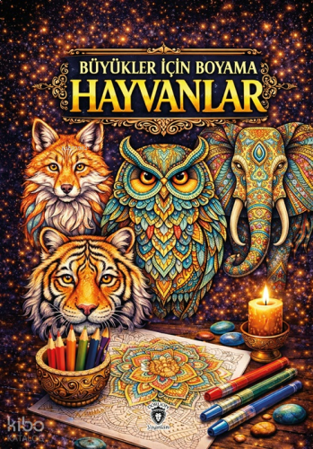 Hayvanlar;Büyükler İçin Boyama