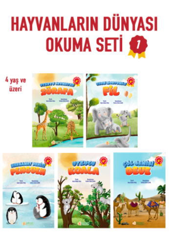 Hayvanların Dünyası Okuma Seti - 1