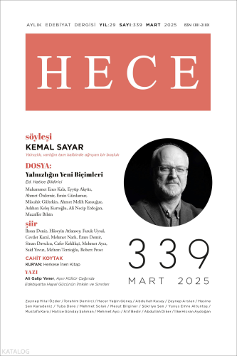 Hece Dergisi Sayı: 339 (Mart 2025)