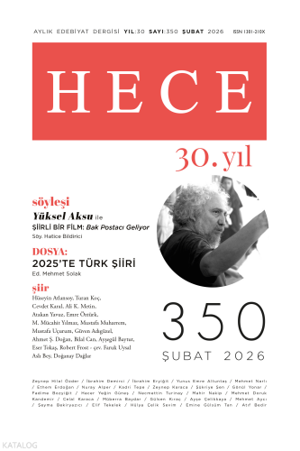 Hece Dergisi Sayı: 350 Şubat 2026
