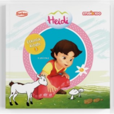 Heidi Etkinlik Kitabı 3;Boyama, Alıştırma, Eşleştirme, Bulmaca, Yaz çiz Bul