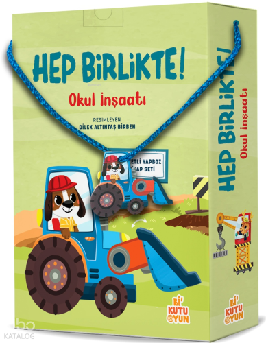 Hep Birlikte Okul İnşaatı Kitap ve Oyun Seti