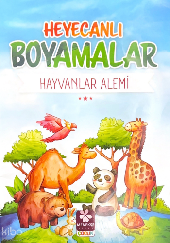 Heyecanlı Boyamalar Hayvanlar Alemi