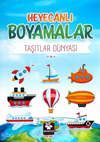 Heyecanlı Boyamalar Taşıtlar Dünyası