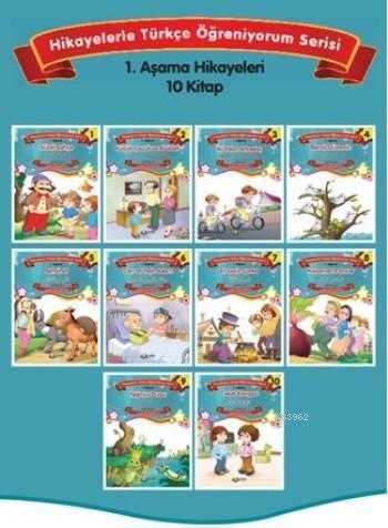 Hikayelerle Türkçe Öğreniyorum Serisi (10 Kitap); 1.Aşama