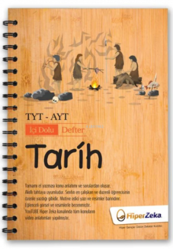Hiper Zeka TYT & AYT Tarih İçi Dolu Defter