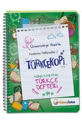Hiper Zeka Yayınları Kankamın Notlarından Türkçekopi Konu Kavratan Türkçe Defteri Hiper Zeka