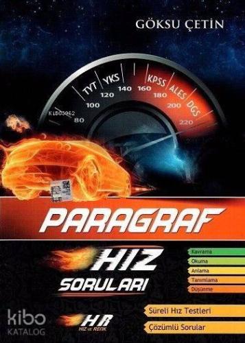 Hız ve Renk TYT YKS KPSS ALES DGS Paragraf Hız Soruları