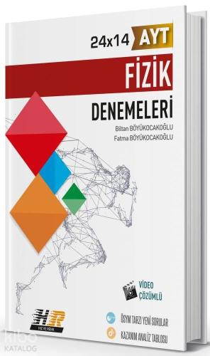 Hız ve Renk Yayınları AYT Fizik 24x14 Denemeleri Hız ve Renk