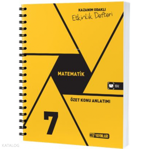 Hız Yayınları 7. Sınıf Matematik Etkinlik Defteri