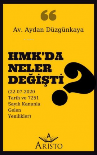 HMK'da Neler Değişti?