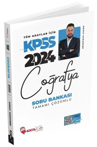 Hoca Kafası 2024 KPSS Coğrafya Soru Bankası Çözümlü
