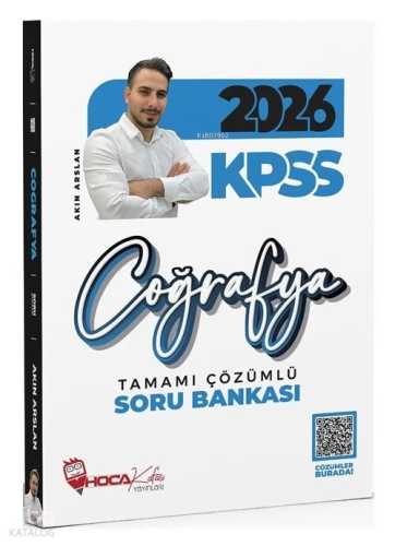 Hoca Kafası 2026 KPSS Coğrafya Soru Bankası Çözümlü