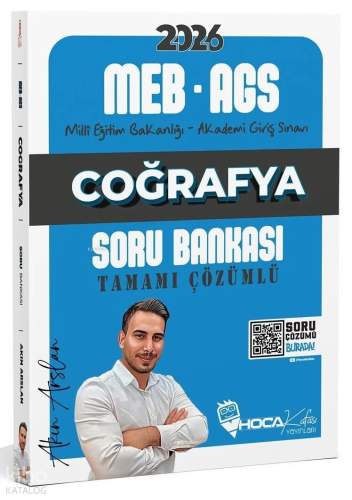 Hoca Kafası 2026 MEB-AGS Coğrafya Soru Bankası Çözümlü