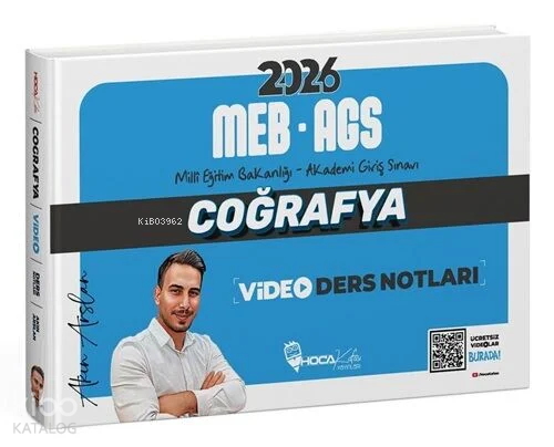 Hoca Kafası 2026 MEB-AGS Coğrafya Video Ders Notları
