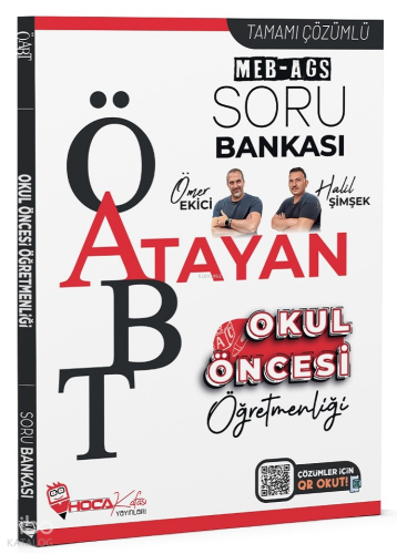 Hoca Kafası ÖABT MEB-AGS Okul Öncesi Öğretmenliği Atayan Soru Bankası 