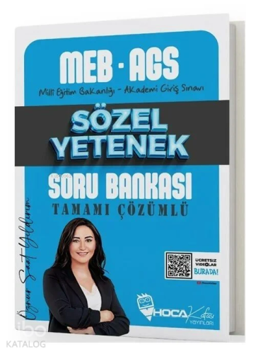 Hoca Kafası Yayınları 2025 MEB-AGS Sözel Yetenek Soru Bankası Çözümlü - Öznur Saat Yıldırım