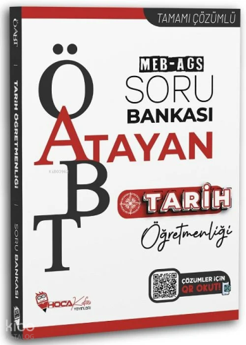 Hoca Kafası Yayınları ÖABT MEB-AGS Tarih Öğretmenliği Atayan Soru Bankası Çözümlü Hoca Kafası Yayınları