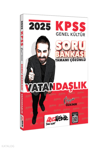 HocaWebde Yayınları 2025 KPSS Genel Kültür Vatandaşlık Tamamı Çözümlü 
