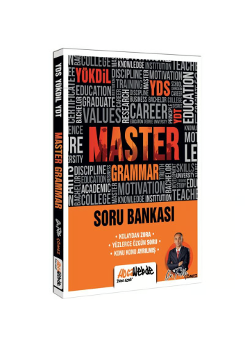 HocaWebde Yayınları YDS YÖKDİL YKSDİL Master Grammar Kolaydan Zora Soru Bankası
