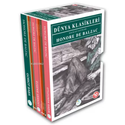 Honore de Balzac Seti 10 Kitap