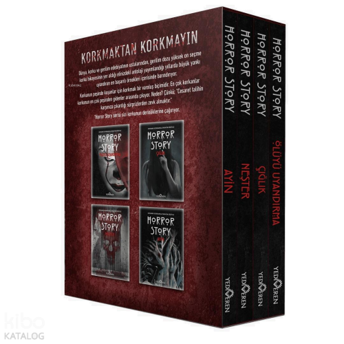Horror Story Kutulu 4 Kitap Set