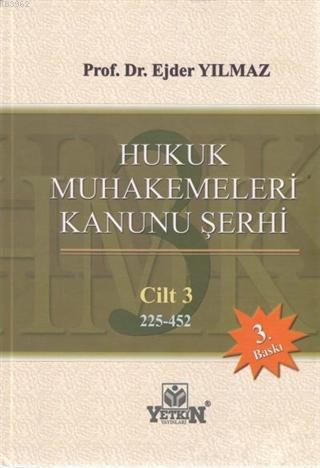 Hukuk Muhakemeleri Kanunu Şerhi (3 Cilt Takım)