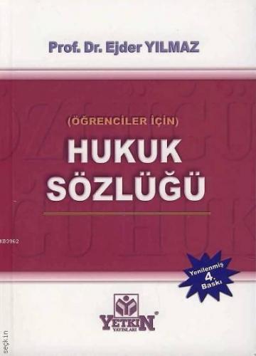 Hukuk Sözlüğü (Öğrenciler İçin)