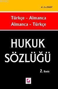 Hukuk Sözlüğü; Türkçe - Almanca / Almanca - Türkçe