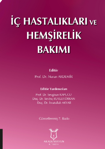 İç Hastalıkları ve Hemşirelik Bakımı