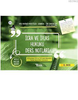 İcra ve İflas Hukuku; Akıllı Ders Notları