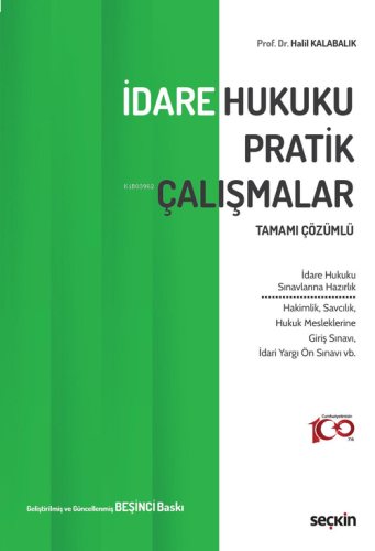 İdare Hukuku Pratik Çalışmalar