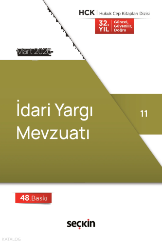 İdari Yargı Mevzuatı - Cep Kitabı