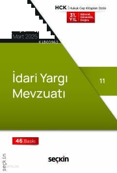 İdari Yargı Mevzuatı (Cep Kitabı)