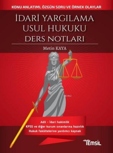 İdari Yargılama Usul Hukuku Ders Notları
